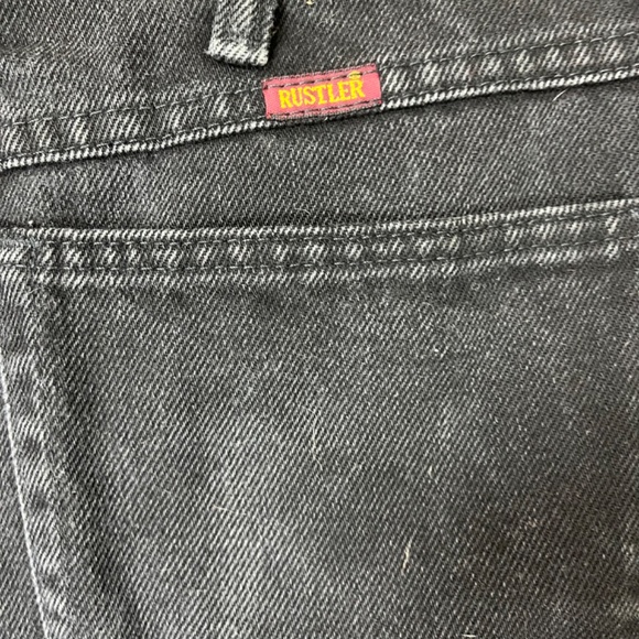 Vintage Rustler Denim (32x30/M/8) - Picture 3 of 3
